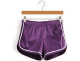 2021 Women Shorts Summer Silk Slim Beach Casual White Egde Shorts