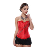 Lady Bouquet Top Sexy Belly Shaping Suit-Outfit