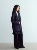 [Daihe] Autumn New Leisure Temperament Lapel Foundation Joker Single Row A Button Suit Jacket H7079-Outfit