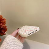 Little Flowers Phone Case-Outfit