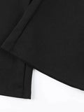 High Waist Solid Flare Leg Pants-Outfit