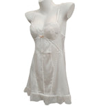 Fongt Pure Lust Lace Lace Pyjamas Summer Women's 2025 New High-End Sling Sexy Simulation Pyjamas Thin