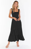 Elegant Fashion Women's Wear Rope Belt Temperament Dress High