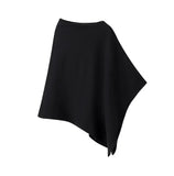 Fongt Women's Clothing INS Burst Pure Color Simple And Irregular Knitting