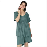 Short Sleeve Loose Pyjamas Two Piece