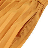 ZANZEA Women Muslim Sets Islamic Clothing Plain Suits Morocco Turkish Pleated Full Sleeve Tops Wide Legs Long Pants