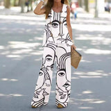 Fongt New Casual Fashion Round-Neck Vest Suit Women's Clothing