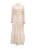 Fongt Temperament Elegant Dress Suit Women 2025 Spring And Summer New Round-Neck Dress + Jacket Suit Women Two