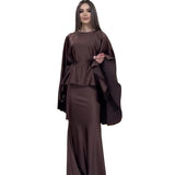 Fongt The Autumn Of 2025, The New Women's Pure Color Tie Is Two-Piece.