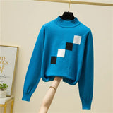Long Sleeve Knitwear Sweaters Fashion Stacked