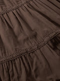 Vintage Tiered Midi Skirt-Outfit