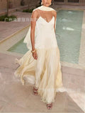Fongt Dress Scarf Escape Holiday Wind Sling Dress Fairy Dress