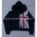 Fongt Street Loose Sweater Set New JOGGER Men's And Women's Universal Hoodie Sweat Jacket