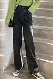 High Waist Baggy Boyfriend Jeans-Outfit