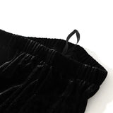 Fongt Folded Skirt Dress 2025 Autumn And Winter New Black High-Waist Temperament 100 Folded Half Skirt 6653