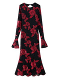 Fongt Women's New Fashion Sexy Wind And Wind Collar Flowers In 2025