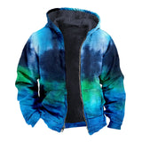 Fongt Solid Color 3D Print Digital Print With Hoodie Cotton Suit-Outfit