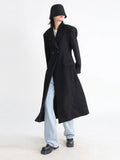 Fongt Version Long Suit Female 2024 Spring And Autumn New Fashion Temperament Women's Wear Casual Show Thin Foreign Style Windbreaker Coat-Outfit