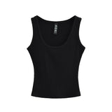 Trend Women's Wear In Summer Sexy Spicy Girls Wide-Edged Threaded Cotton Vest Slim And Slim Bottom Suspender-Outfit