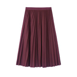 Fongt And Winter New Women Korean Version Of The Long-Term Retro Fashion Half-Dressed Skirt 8837