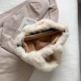 Plush Color Crossbody Bag-Outfit