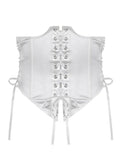 Long Sleeve Corset Mini Dress-Outfit