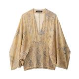 Fongt Feng 2025 Summer New Women's Bohemia Holiday Fashion Printed Stamp 8286005
