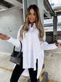 Glamorous Loose Women's Lapel Irregular