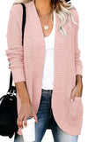 Fongt Exclusively For The Autumn And Winter New Ladies Fashion Long Sleeve Pocket Sweater Knit