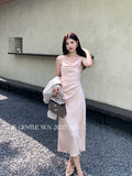 Fongt Xixi 2025 Autumn New White Label Thin Temperament With Dress High-End Long Dress Women 88438
