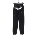Brand Sp5der 55555 Star Printed Hoodie Pantsuit Suit For Men And Women-Outfit