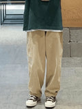 High Waist Pocket Straight Leg Pants-Outfit