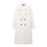Fongt Autumn New Women's Fashion Solid Color Soft And Loose Coat