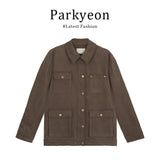 Fongt Style Design Workwear Jacket With Temperament Shirt High Waist Shorts Three-Piece Set