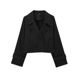 Fongt 2025 Autumn New Women's Design With A Windbreaker Short Jacket Jacket