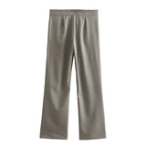 Double-Breasted Suit Jacket 2208425 Blended Straight Trousers 2202425 Suit-Outfit