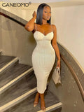 Bodycon Sexy Prom Midi Dress for