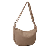 Solid Color Corduroy Shoulder Bag-Outfit