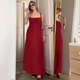 Fongt Summer New Sling Skirt Women Sexy Body Quality Pressure Dress Dress Woman