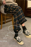 90s Kids Pants in Plaid Check-Outfit