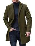 Fongt Men's Coat 2025 New Wish Hair This Coat Station Wind Coat Multi-Color Multi-Code