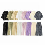Loose Shirt 4786046 Jacquard Casual Pants 4786060 Suit-Outfit