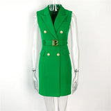 Fongt A Suit Jacket Woman In The Autumn Of 2025, The New Design Temperament Korean Version Of The Leisure Trend Green Suit Woman