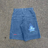 Shorts Y2K Hip Hop 2023 Original Gothic Pocket Baggy Jeans Shorts Man-Outfit