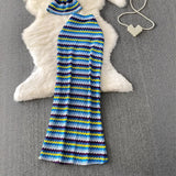 Fongt Style Unique Water Corrugated Sling Sling Coat High Waist Repair Look Hips
