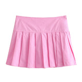 New Two-Color Wide-Pleated Fashionable Skirt Pants 5427434-Outfit