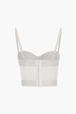 mesh bustier top with