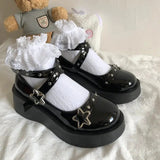 Buckled Platform Mary Jane