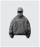 Fongt Trendy Single Cap Long Zipper Open Eye Hat Design Hooded Zipper Full Face Zipper