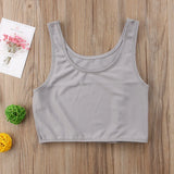 Women Casual Breathable Buckle Short Chest Breast Binder Trans Tops Shaper Cosplay Vest Tank